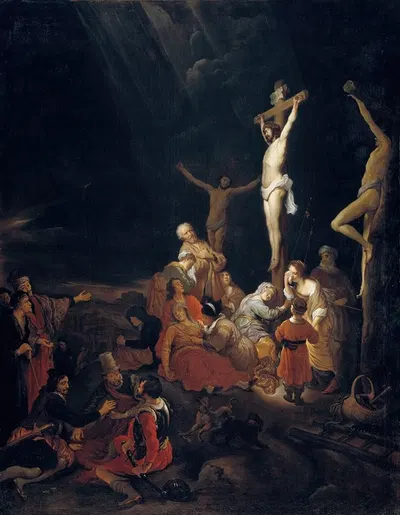 The Crucifixion by Говерт Флинк, 1647 – 1650 — digital art print download