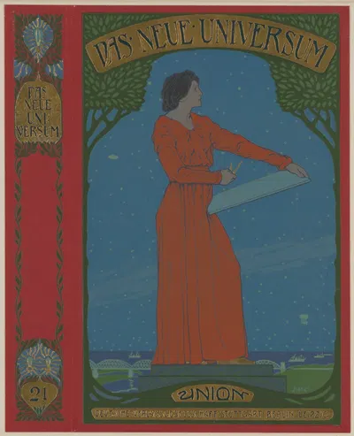 Das neue Universum by Иоганн Винценц Цисзарз, 1900 — digital art print download