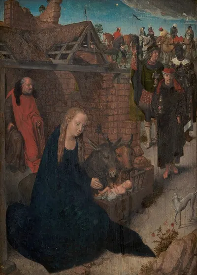 The Adoration of the Kings by Ханс Мемлинг, 1448 – 1494 — digital art print download