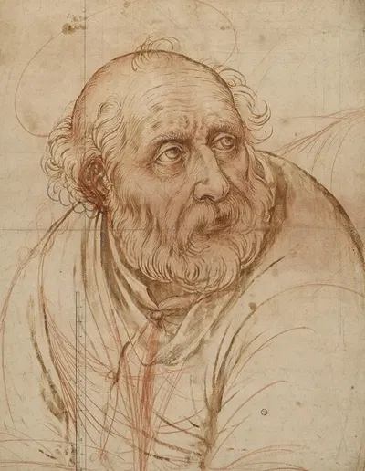 Der Apostel Petrus by Hendrick Goltzius, 1585 — digital art print download