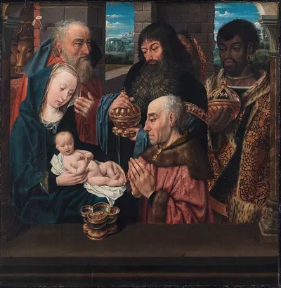 The Adoration of the Kings by Hugo van der Goes, 1498 – 1501 — digital art print download