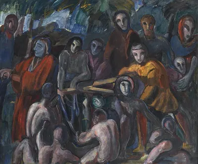 The Road to Golgatha by Йенс Адольф Ерихау, 1913 – 1914 — digital art print download