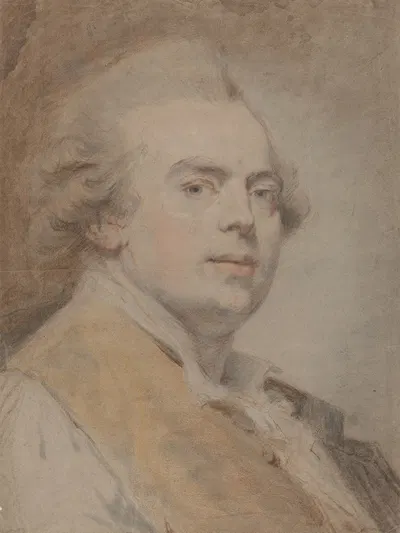 Self-Portrait by Клод Уэн, c. 1780 — digital art print download