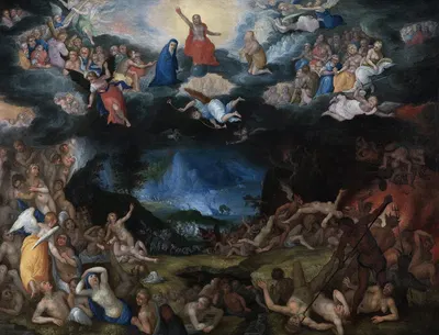 The Last Judgement by Ян Брейгель Старший, 1602 — digital art print download