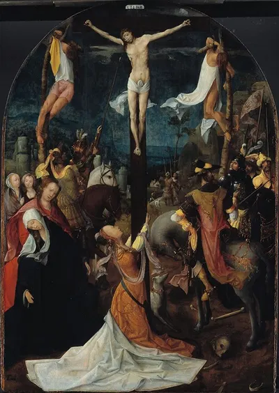 Calvary by Jan De Beer, 1508 – 1512 — digital art print download
