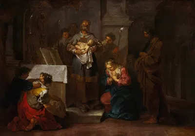 The Presentation in the Temple by Januarius Zick — digital art print download