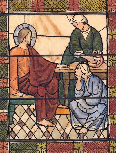 Kristus i Bethania by Йоаким Сковгорд, 1855 - 1933 — digital art print download