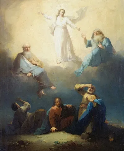 The Transfiguration by Иоганн Георг Траутман — digital art print download