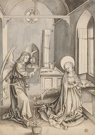 The Annunciation by Jörg Schweiger — digital art print download