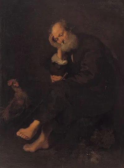 St Peter Repentant by Карел ван Мандер III, 1624 – 1670 — digital art print download