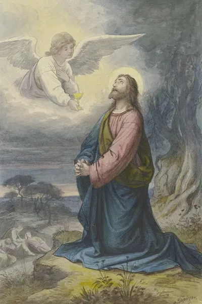 Agony in the Garden by Karl Gottlob Schönherr — digital art print download