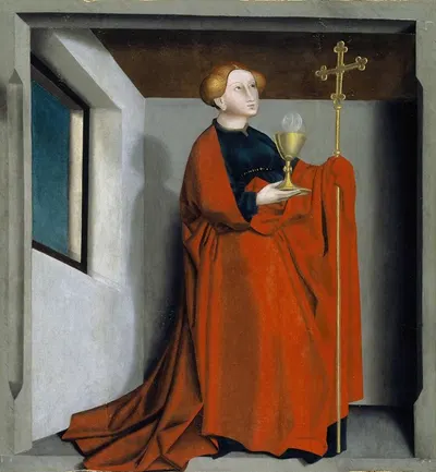 Ecclesia by Konrad Witz, 1435 — digital art print download