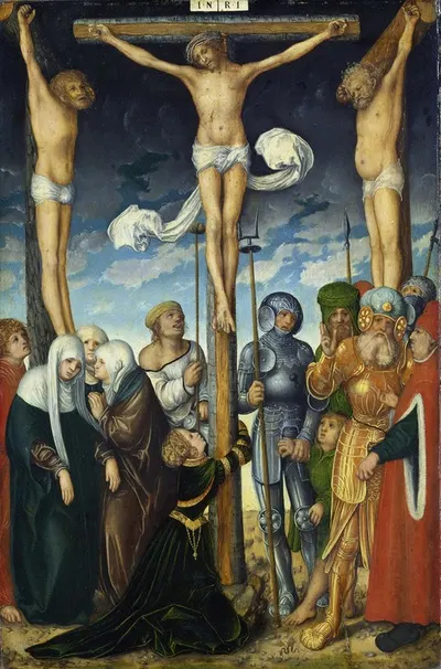 The Crucifixion by Lucas Cranach the Elder — digital art print download