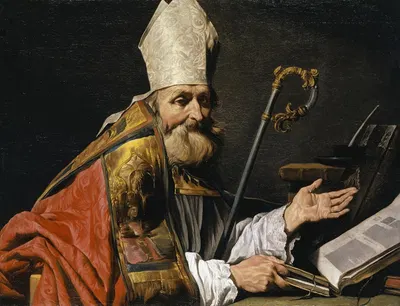 Saint Ambrose by Matthias Stom — digital art print download