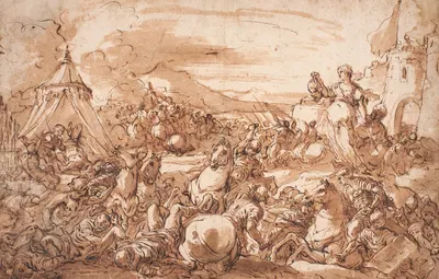 The triumph of Judith by Nicola Malinconico, 1592 – 1692 — digital art print download