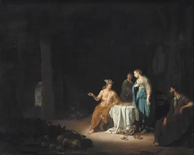 Paulus the Apostle defending himself at the Trial in Caesarea by Николай Кнупфер, 1648 – 1652 — digital art print download