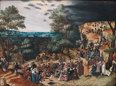 Christ on the Road to Calvary by Питер Брейгель Младший, 1579 – 1638 — digital art print download