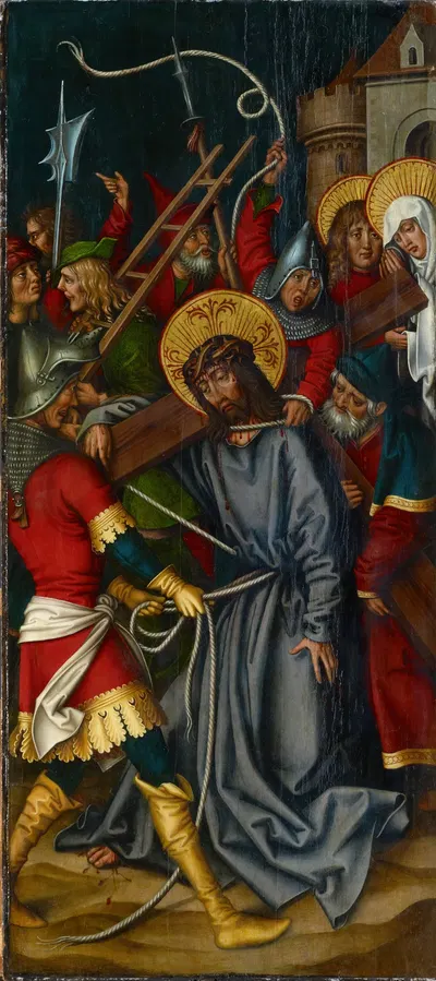 Christ Carrying the Cross by Sigmund Holbein, 1500 — digital art print download