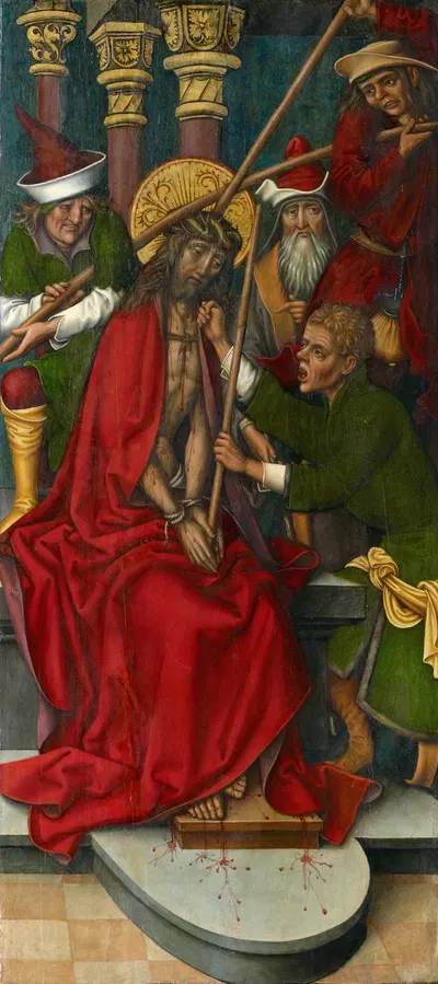Crowning with Thorns by Sigmund Holbein, 1500 — digital art print download