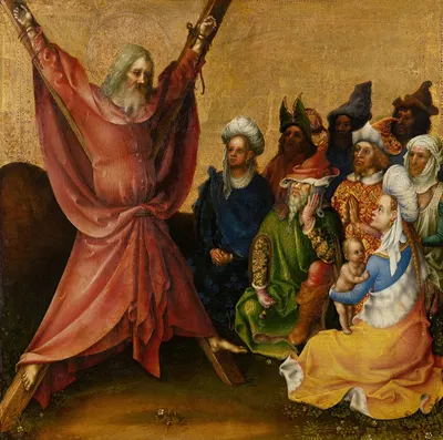 Martyrdom of St Andrew by Stefan Lochner — digital art print download
