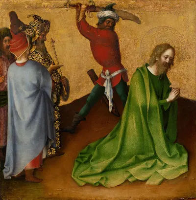 Martyrdom of St James the Elder by Stefan Lochner — digital art print download