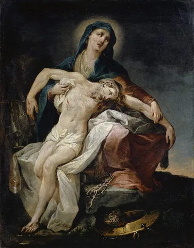 Pietà by Тиберий Доминикус Вохер, 1783 — digital art print download