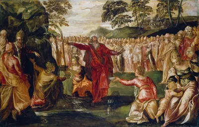 Moses Striking the Rock by Jacopo Tintoretto — digital art print download