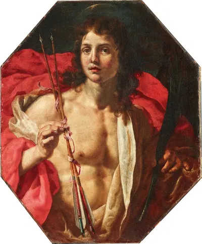 Saint Sebastian by Alessandro Rosi — digital art print download