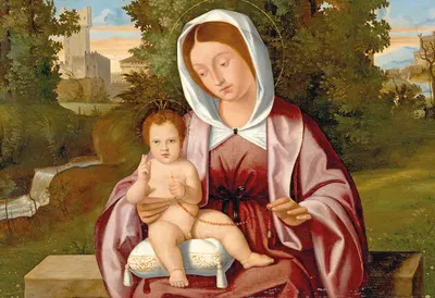 Madonna and Child by Андреа Превитали — digital art print download