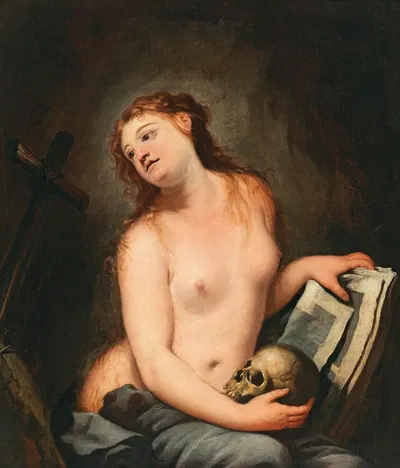 The penitent Magdalene by Антонио Занчи — digital art print download