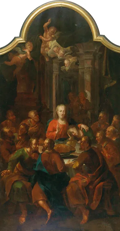 The Last Supper by Austrian School — digital art print download