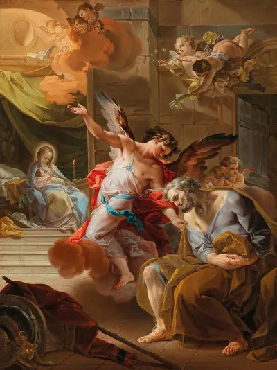 Joseph’s Dream by Corrado Giaquinto — digital art print download