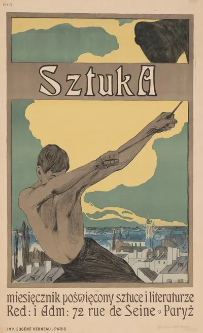 Sztuka by Леопольд Готлиб, 1904 — digital art print download