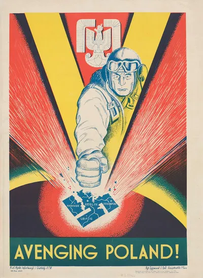 Avenging Poland! by Leopold Haar, 1943 — digital art print download
