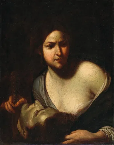 Judith with the Head of Holofernes by Francesco Furini — digital art print download