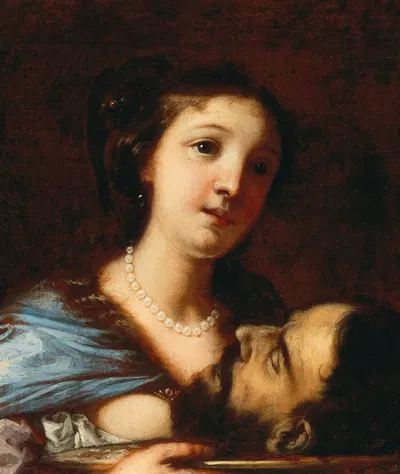 Salome with the head of Saint John the Baptist by Francesco Rosa — digital art print download