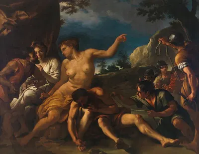 Samson and Delilah by Francesco Stringa — digital art print download