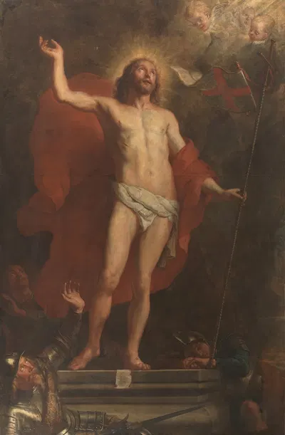 The Resurrection of Christ by Gaspar de Crayer, 1599-1669 — digital art print download