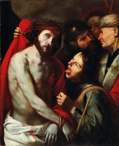 The Mocking of Christ by Хосепе де Рибера — digital art print download