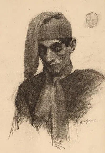 Jimmy Corsini by Эдвард Хоппер, c. 1901 — digital art print download