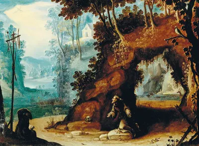 Saint Francis receiving the Stigmata by Cigoli (Ludovico Cardi) — digital art print download