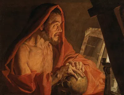 Saint Jerome by Matthias Stom — digital art print download