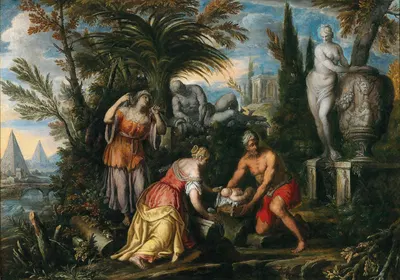 The Finding of Moses by Pauwels Franck — digital art print download