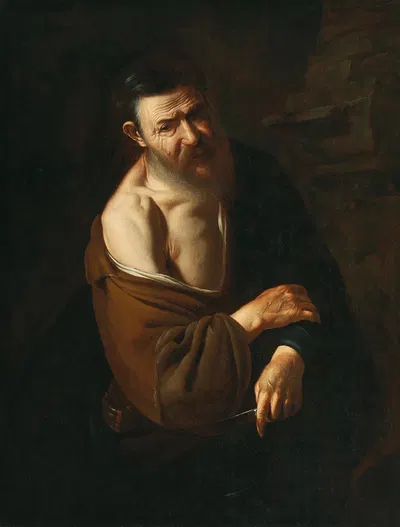 Saint Bartholomew by Римская школа — digital art print download