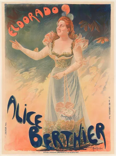 Eldorado. Alice Berthier by Луи Абель-Трюше, 1892 — digital art print download