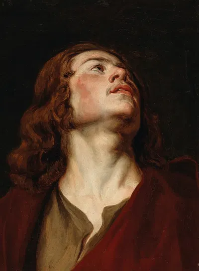 Saint John the Evangelist by Последователь Антони ван Дейка — digital art print download