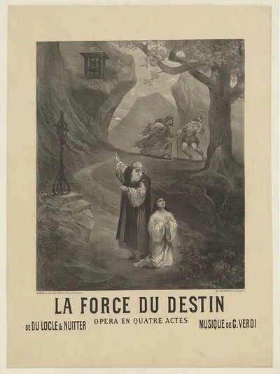 La Force du destin by Louis d'Ausbourg, 1883 — digital art print download