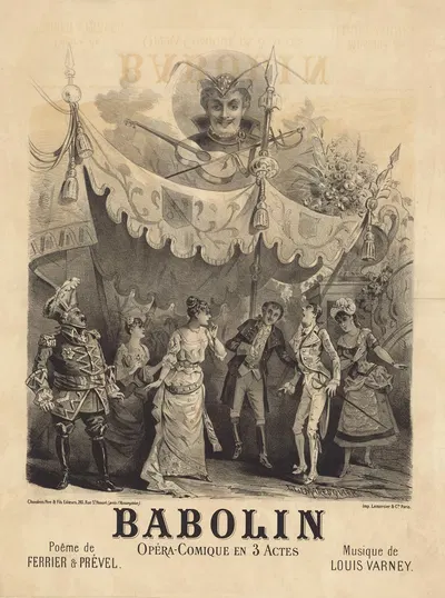 Babolin by Louis Lemaresquier, 1884 — digital art print download