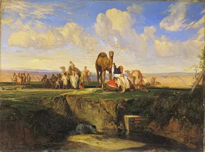 Joseph sold by his Brethren by Александр-Габриэль Декамп, 1838 — digital art print download