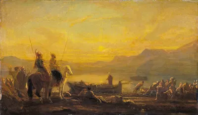 The Miraculous Draught of Fishes by Александр-Габриэль Декамп, c. 1853 — digital art print download